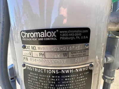 CIP, 1-Tank, 100 Gallon, Heat Exchanger, Chromalox Heater, Pumps, #5991176