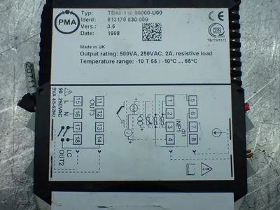 Used PMA TB4511000000U00 Temperature Controls Ohio US | HGR 24 #802918