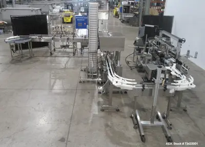USED INLINE FILLING SYSTEMS COMPLETE L