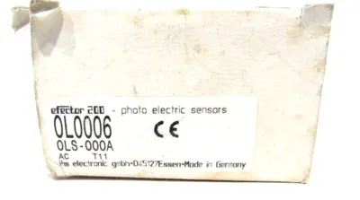 NEW EFECTOR OLS-000A THROUGH BEAM SENSOR TRANSMITTER OL0006 OLS000A