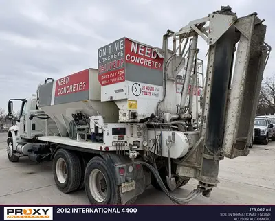 Used 2012 INTERNATIONAL 4400 Concrete Mixer Trucks New Jersey US | Proxy Equipment #1381631