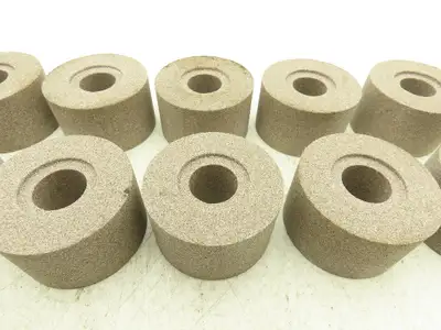 Norton Abrasives GWBL430 Grinding wheel 7/8" Bore 1-1/2"Wide 2-1/2"OD Lot of 19