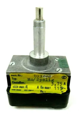 NEW EINSTELLBER 103208 SWITCH Mo/2POLIG
