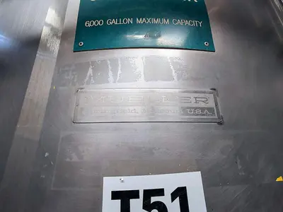 Used MUELLER 6000 GALLON Stainless Steel Tanks Oregon US | Ager Tank & Equipment Co. #1456395