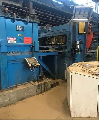 72" x .500" x 80,000 Lb. Cut to Length Line (Used)