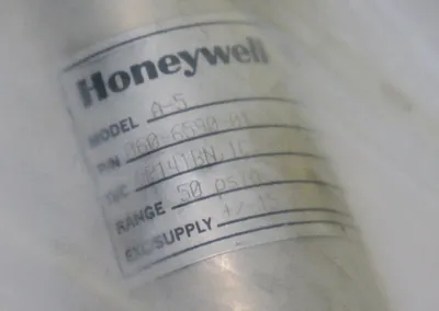 NEW HONEYWELL 060-6590-01 PRESSURE TRANSDUCER 0-50PSI, MODEL A-5, 06659001