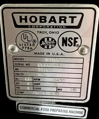 USED HOBART 84186