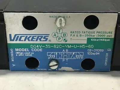 USED VICKERS DG4V-3S-82C-VM-U-H5-60