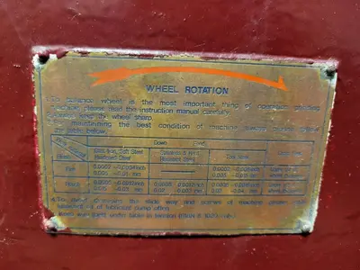 12" X 24" KENT SGS-1224AHD HYDRAULIC SURFACE GRINDER: YOBRO #24466