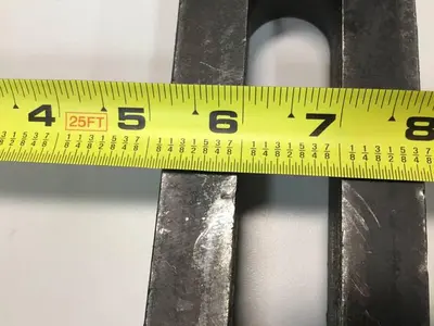UNKNOWN MAKE Closed Toe Mold Clamp CLAMP349 USED