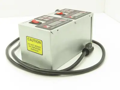 Rodix 121-000-2001 FC-200-2 Dual Vibratory Feeder Control 120VAC 50/60Hz-READ