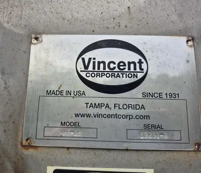 Used 2019 VINCENT VP-16 Screw De Watering Presses Pennsylvania US | Global Equipment International, LLC #1284562