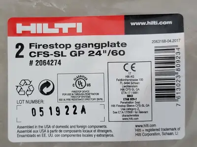 NEW HILTI CFS-SL GP 24"/60