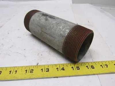 2"x 6 & 2"x 4" Rigid Steel Galvanized Conduit Nipple Lot of 8