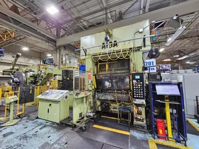 18” X .175”  X 8,000 LBS CWP MODEL #SFAC4-20 SPACE-SAVER AUTOMATIC DOUBLE END SERVO COIL FEED LINE: STOCK #22215