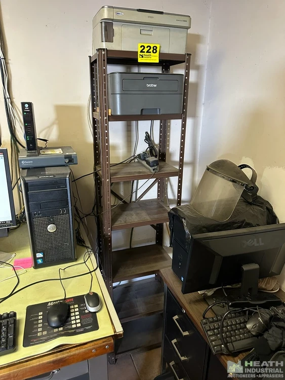 Used _UNKNOWN_ STEEL SHELVING UNIT NO CONTENTS Racks/Shelving Illinois US | Heath Industrial Auction Services #1420022