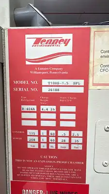 TENNY T10RS-1.5 SPL Inspection & Test Equipment | Global Machine Brokers, LLC (6)