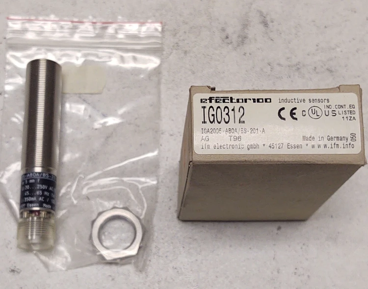 New | in-Stock Efector mros100104829-IGA2005-ABOA/BS-201-A Sensors Kentucky US | Edwards Industrial Repair #974136