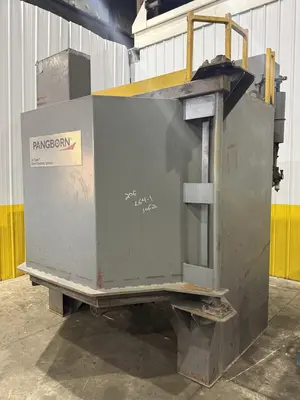 72” TABLE PANGBORN MODEL 6LK-7 ROTOBLAST SHOT BLAST MACHINE: YOBRO #24410