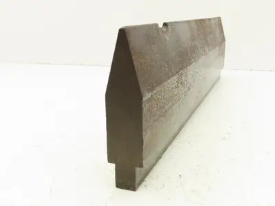 Press Brake Punch Die 18" Long 30° V 1-1/16" W 3-3/4" H 5/8" Tang