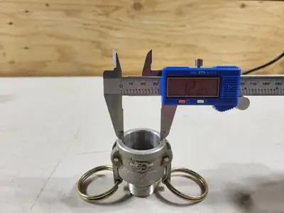 3/4" Female x 3/4" NPT Male Camlock Fitting