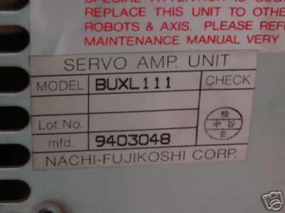 USED NACHI BUXL111