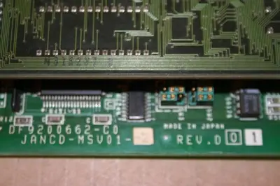 USED YASKAWA JANCD-MSV01-2 REV D01