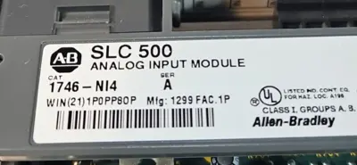 Allen Bradley 1746-NI4 Ser A SLC 500 Input Module PLC loc3