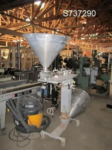 Filler, Piston, 1-Head, S/st, Pneumatic, #S737290
