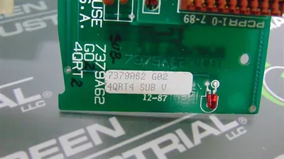 Westinghouse 7379A62G02 Ovation Turbine Generator Control Card 4QRT4 Sub V Used