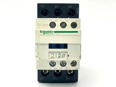 Used Schneider Electric LC1D25G7 PLC Contactors Michigan US | Maverick Industrial Sales #1396349