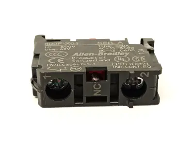 800F-X01 | Allen Bradley  Ser A Contact Block 22.5mm Plastic 1 NO - Used
