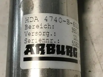 USED ARBURG HDA4740-B-600-187