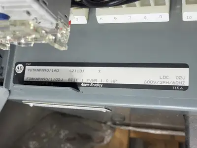 Used ALLEN-BRADLEY 509-BOD-XXX Starters British Columbia CA | Lenmark #835940