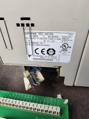 USED YASKAWA SGDH-60DE