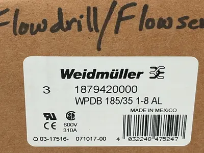 Used WEIDMULLER 189420000 Terminal Blocks Ohio US | HGR 24 #1312237