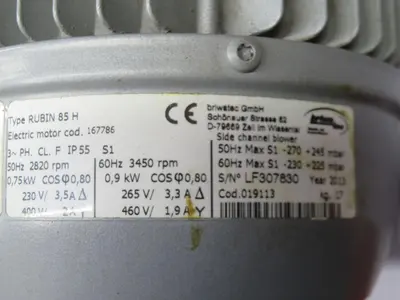 Used BRIWATEC 85 Blowers Texas US | Aucto #1461147