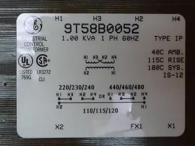 USED GENERAL ELECTRIC / GE 9T58B0052