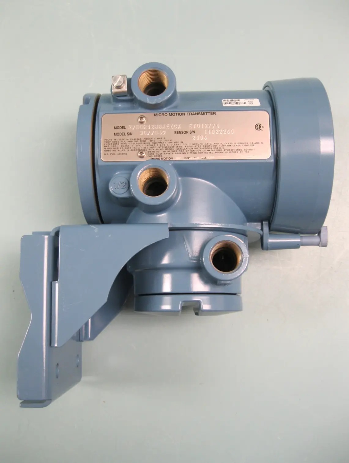 Used Micro Motion 2700 R12 BB AEZCX Sensors New Hampshire US | Bitter End Trading #1452908