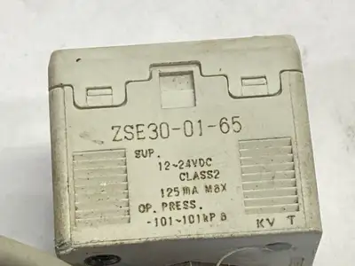 Used SMC Digital Vacuum Pressure Switch 12-24VDC Pressure Switches Michigan US | Maverick Industrial Sales #1398903