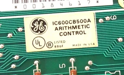 GE FANUC IC600CB500A ARITHMETIC CONTROL BOARD REPAIRED