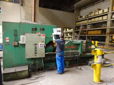 USED PACIFIC BULLDOZER HORIZONTAL PRESS 500 TON