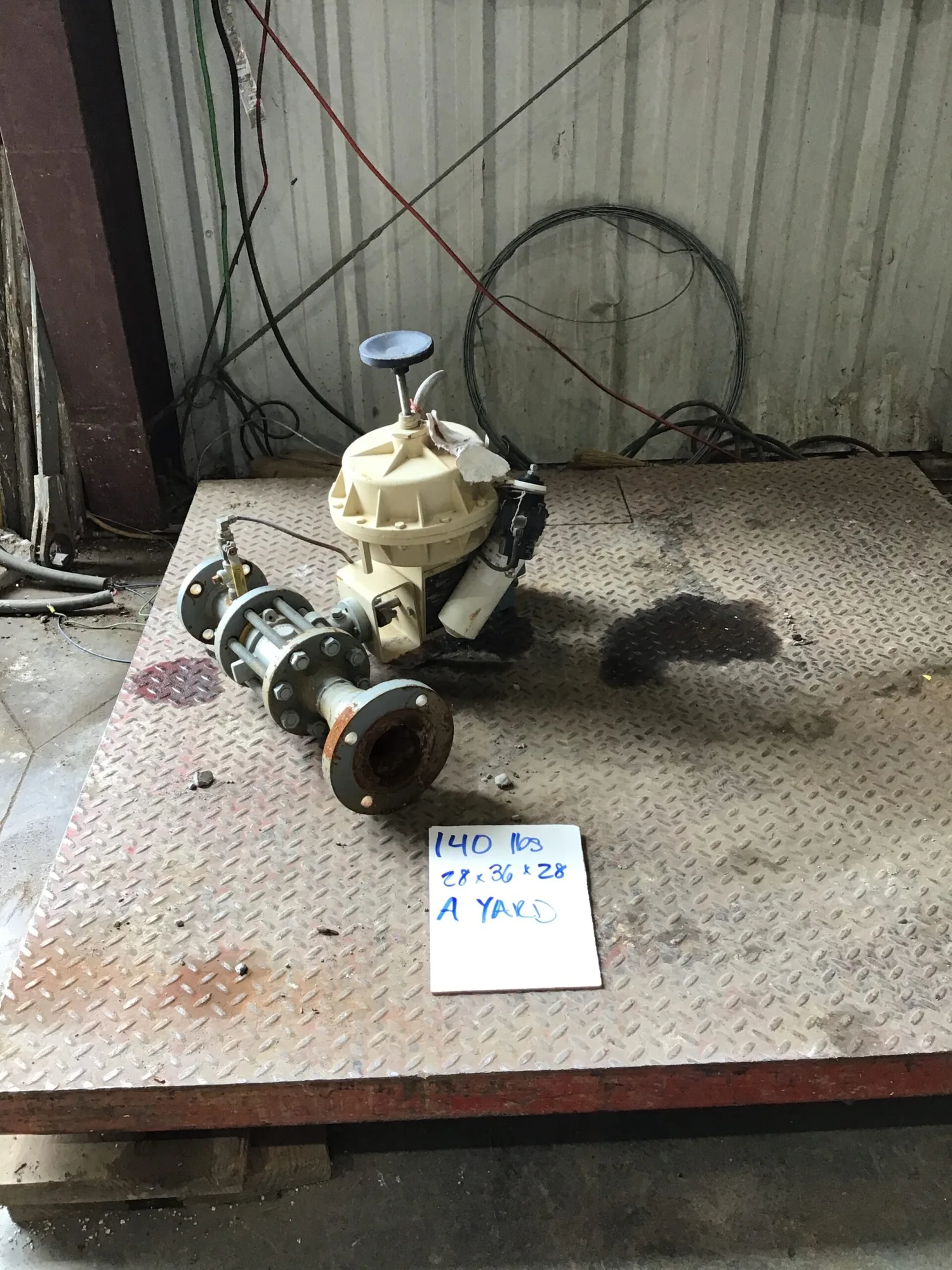 Cashco RANGER QCT 250 PSIG AIR PNEUMATIC ROTARY CONTROL VALVE