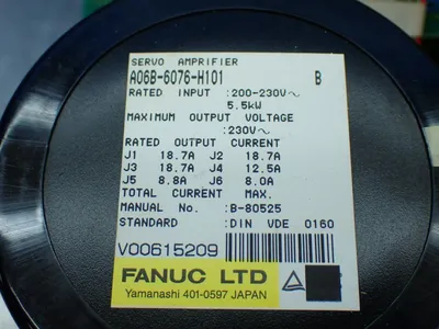 USED FANUC A06B6076H101