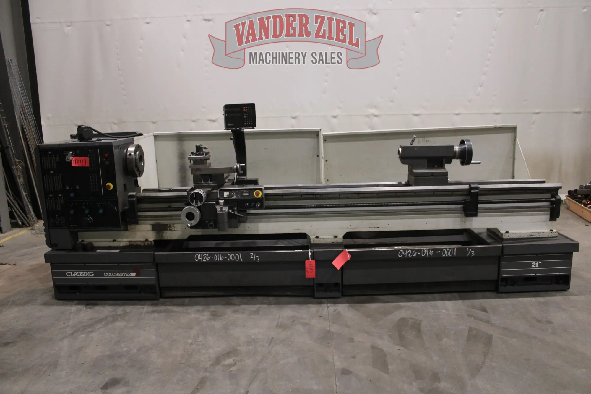 Used POREBA TPK-80A/4M Engine Lathes Michigan US | Vander Ziel Machinery Sales #1470845