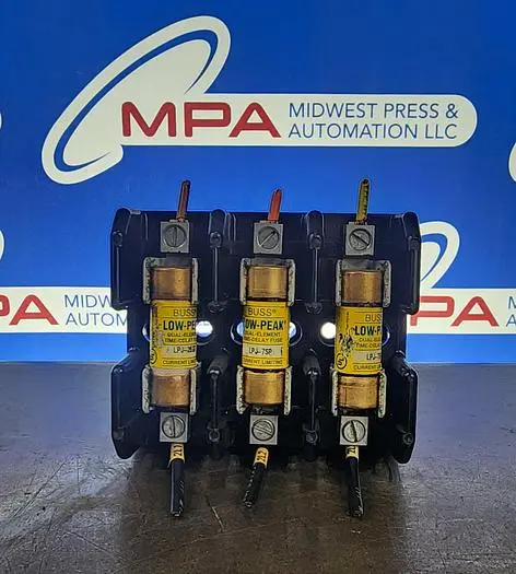 Used BUSSMANN J60030-3C Fuse Accessories Michigan US | Midwest Press and Automation #633010