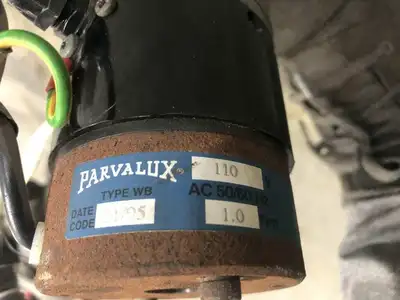 Parvalux Type WB DC Gearmotor 110VDC 4000RPM 160W 20/24:1