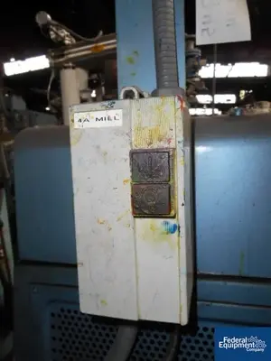 USED Keith Machinery Corp 4" X 8" KEITH THREE ROLL MILL