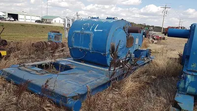 USED CONTINENTAL EMSCO F1000 TRIPLEX MUD PUMP
