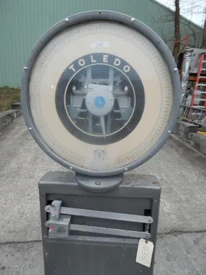 USED TOLEDO PLATFORM SCALE 2181